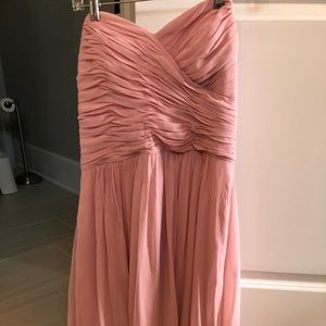 After Six blush colored formal/bridesmaid dress